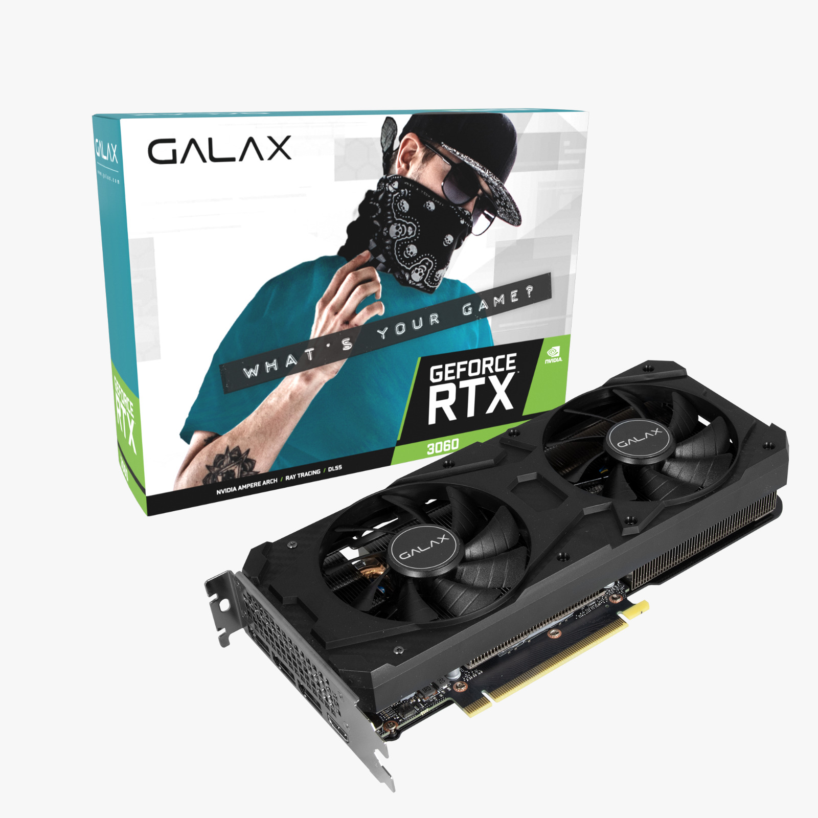 GPU RTX 3060 12GB GALAX 1-CLICK OC